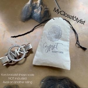 Gorjana GYPSET Jewelry Bracelet Ring Necklace Dust Bag Sleeper Pouch